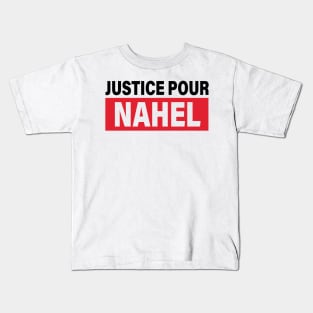 Justice Pour Nahel Kids T-Shirt